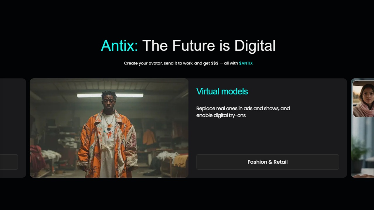 Antix digital human