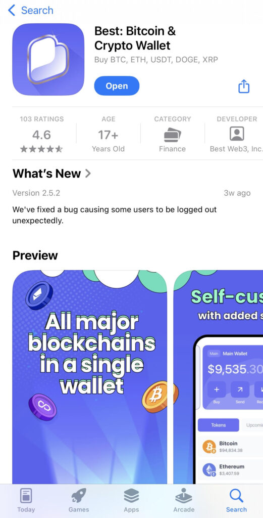 Best Wallet - App Store