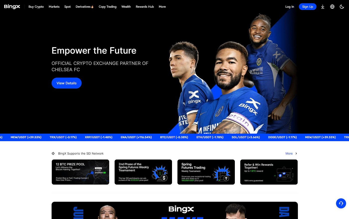 BingX crypto exchange 