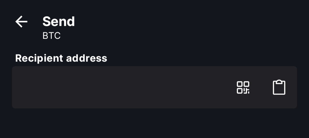 blockstream wallet send