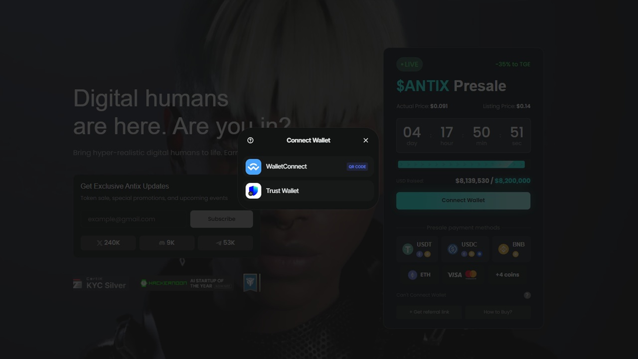 Connect Wallet to Antix