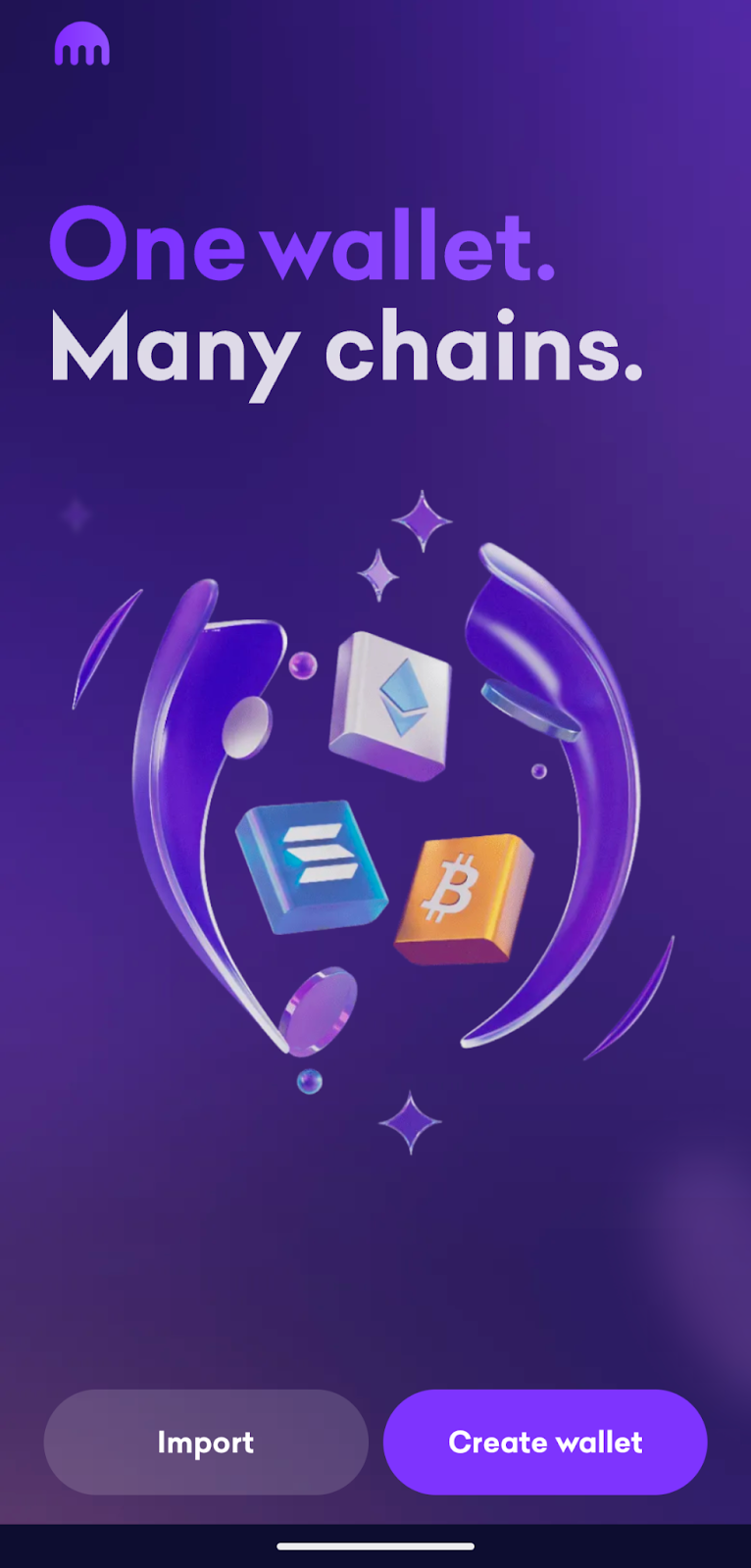 create new wallet