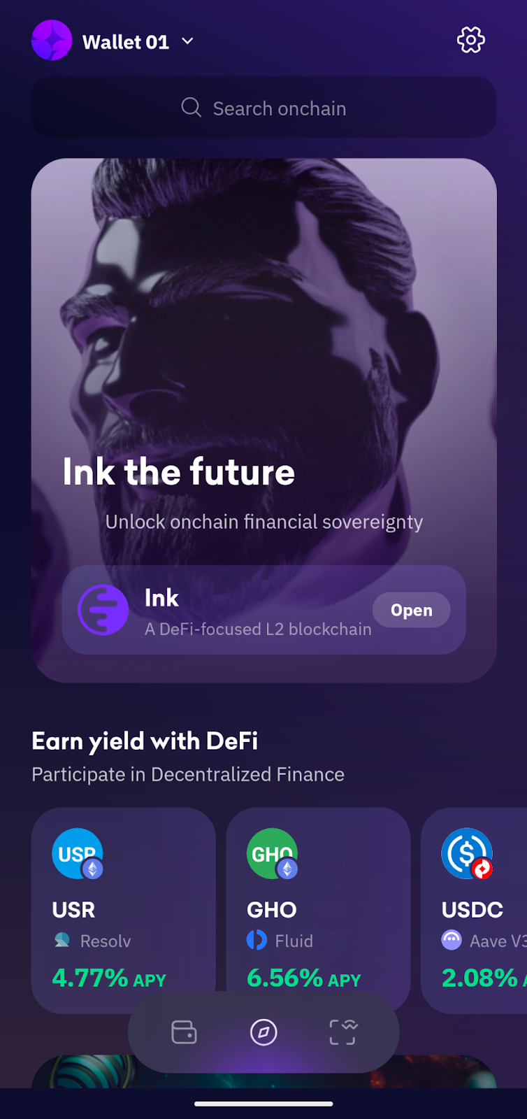kraken wallet dapp browser
