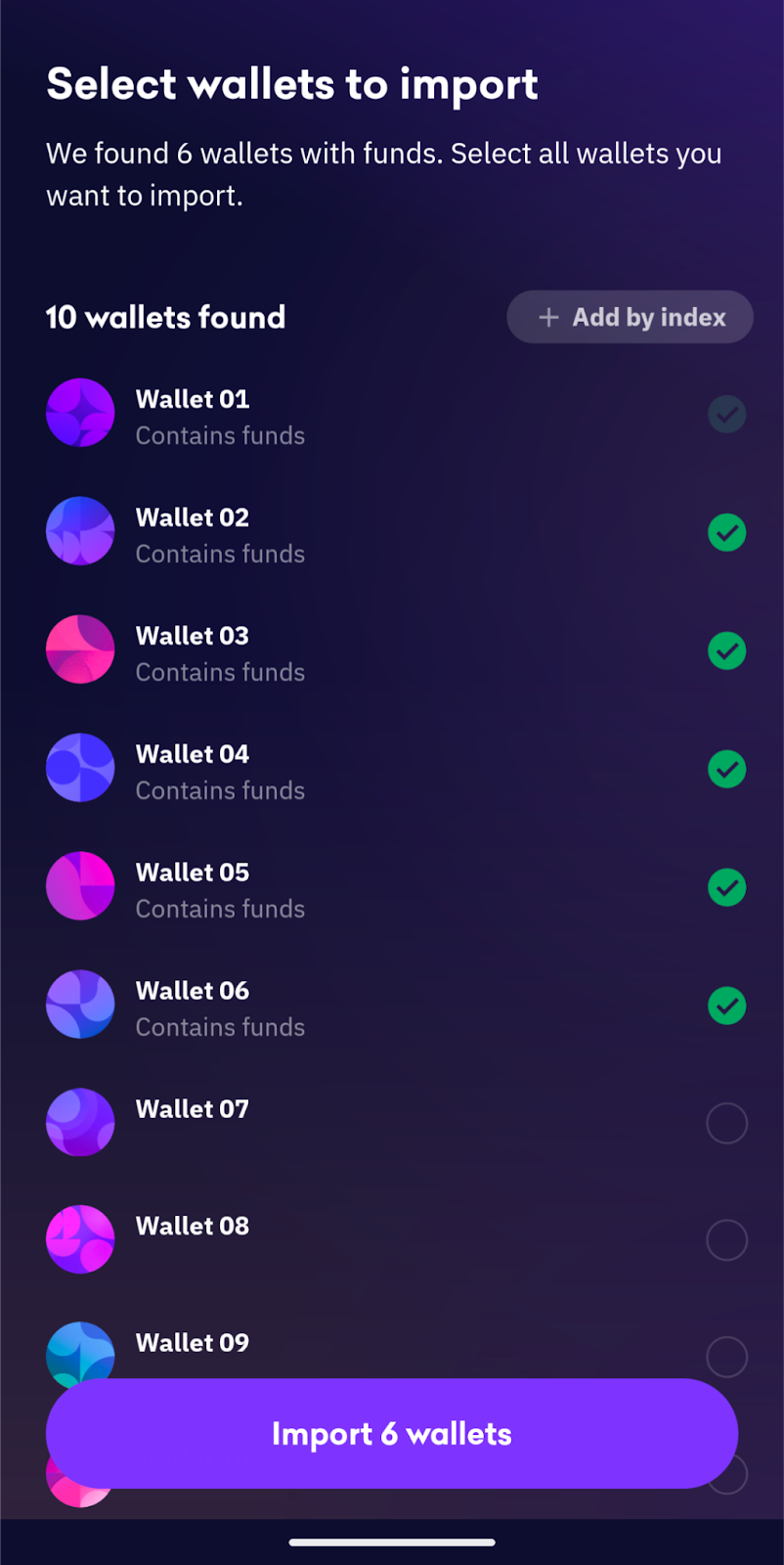 kraken wallet import wallets
