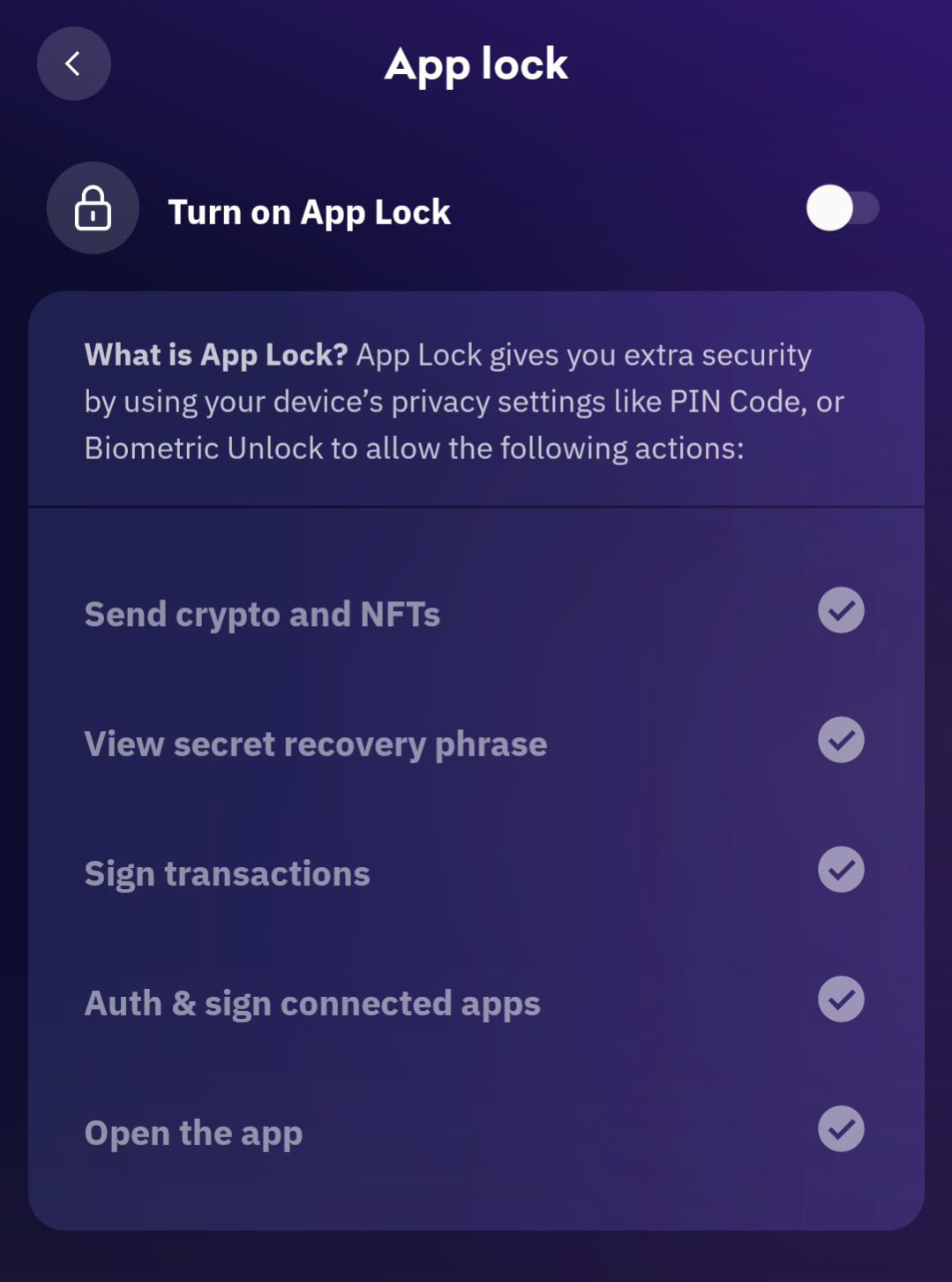 kraken wallet password