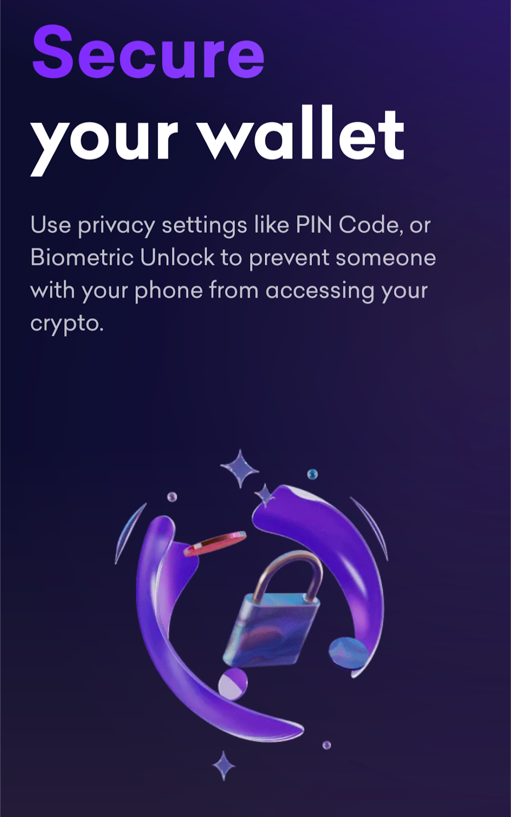 kraken wallet pin code