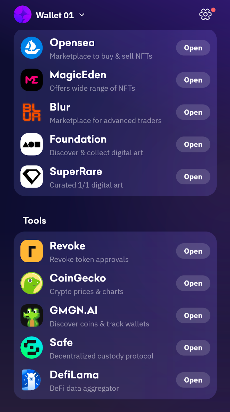 kraken wallet tools