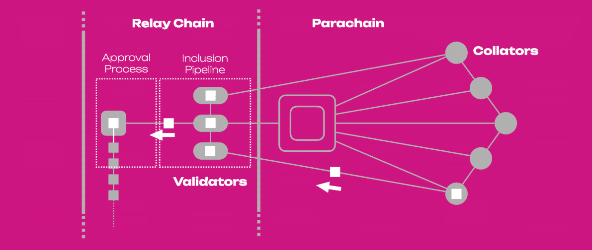 polkadot relay chain and parachains