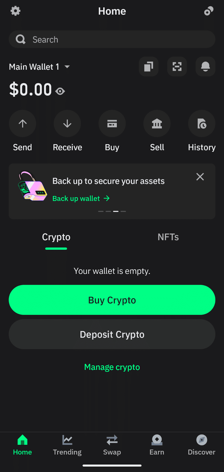 trust wallet trc20
