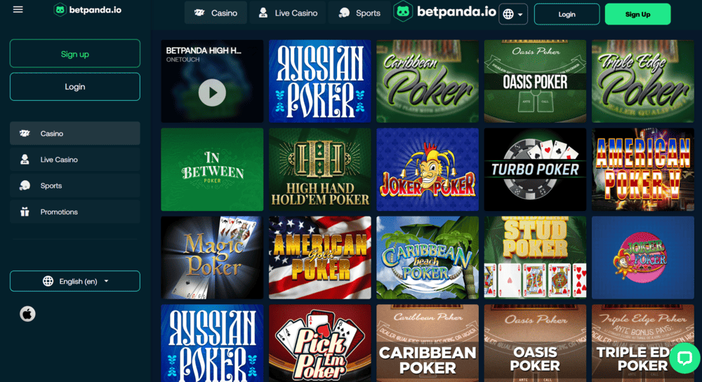 BetPanda Video Poker