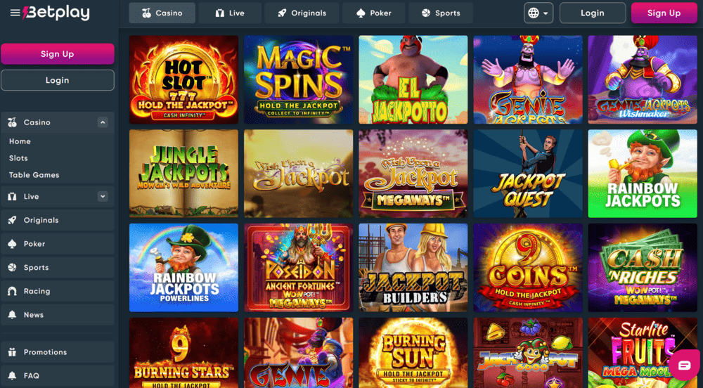 Betplay Jackpot Slots