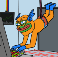 Bitcoin Hyper Mascot