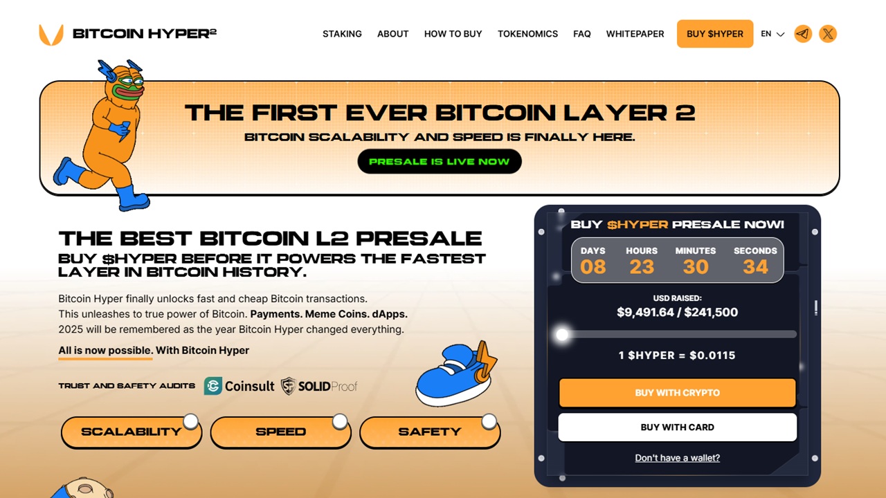 Bitcoin Hyper presale