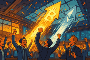 Bitcoin and Ethereum ETFs See $1 Billion in One Day