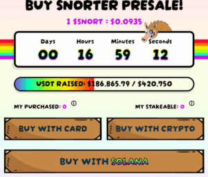 Buy Snorter Token Presale