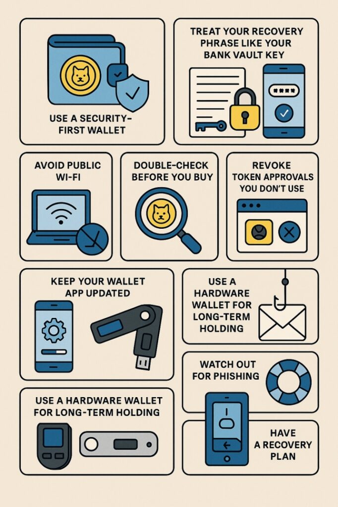 Tips for Keeping Your BRETT Wallet Safe
