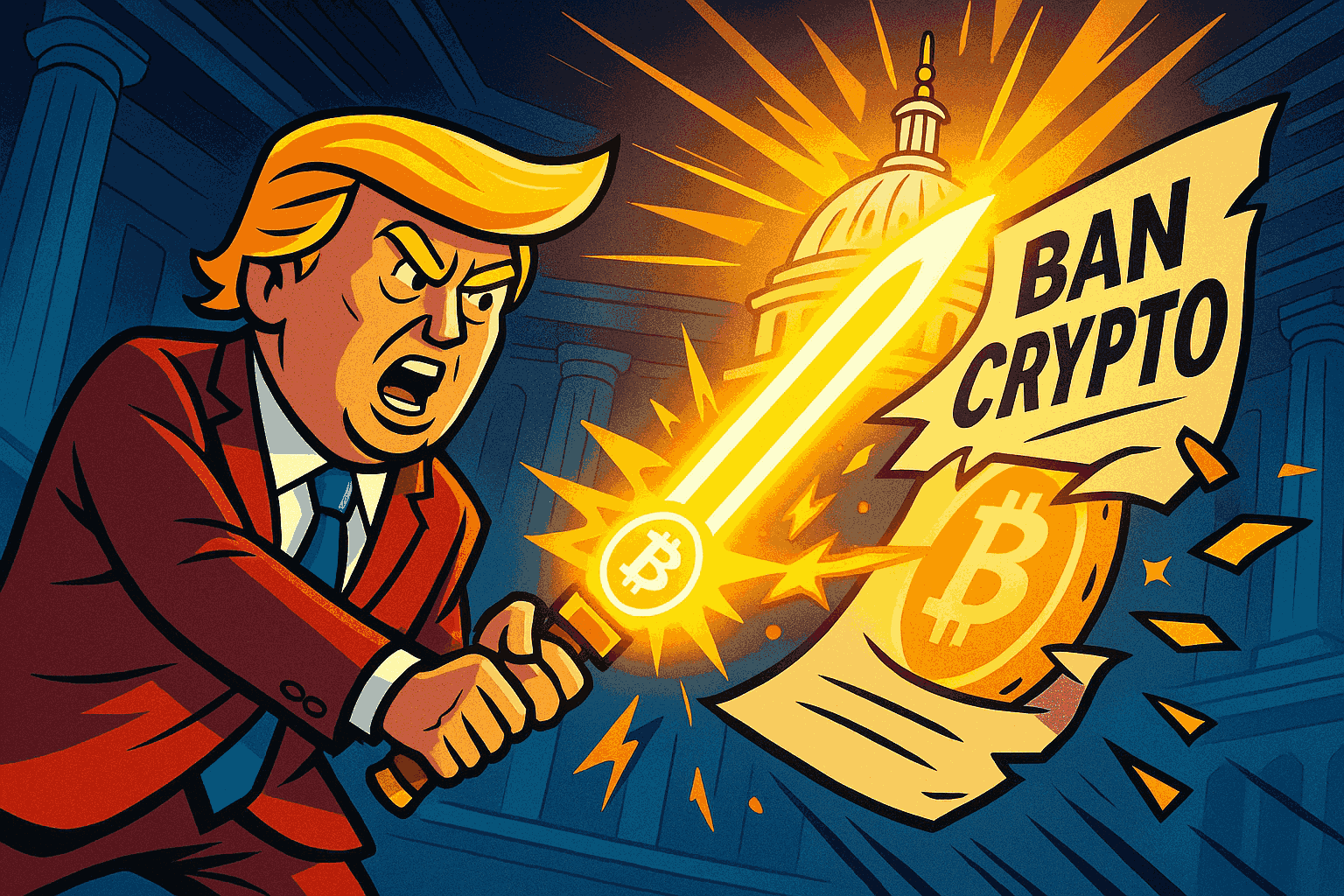 Trump-Backed Move Opens Door to Crypto in 401(k) Accounts