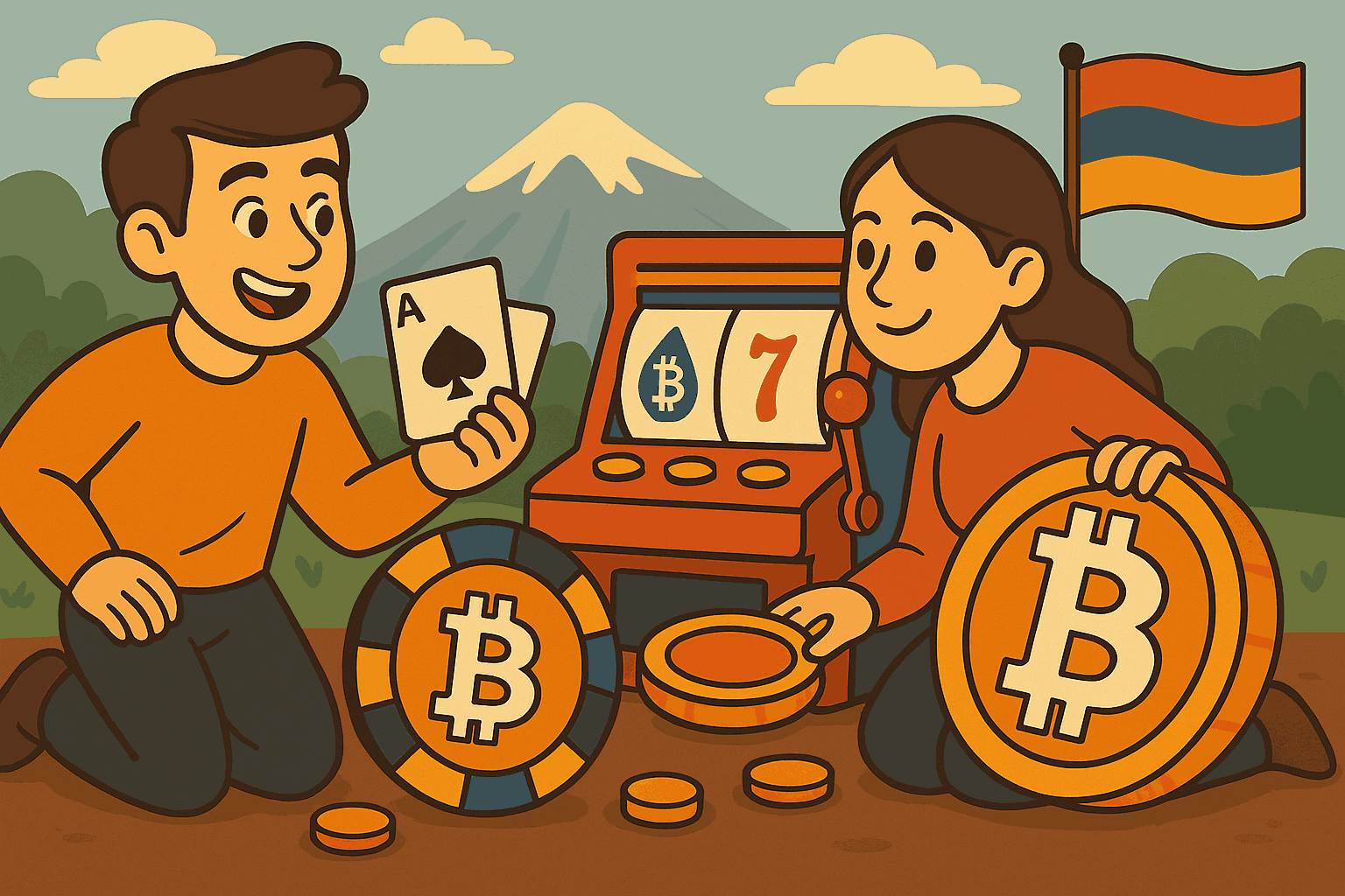 How to earn free Bitcoin in Armenia