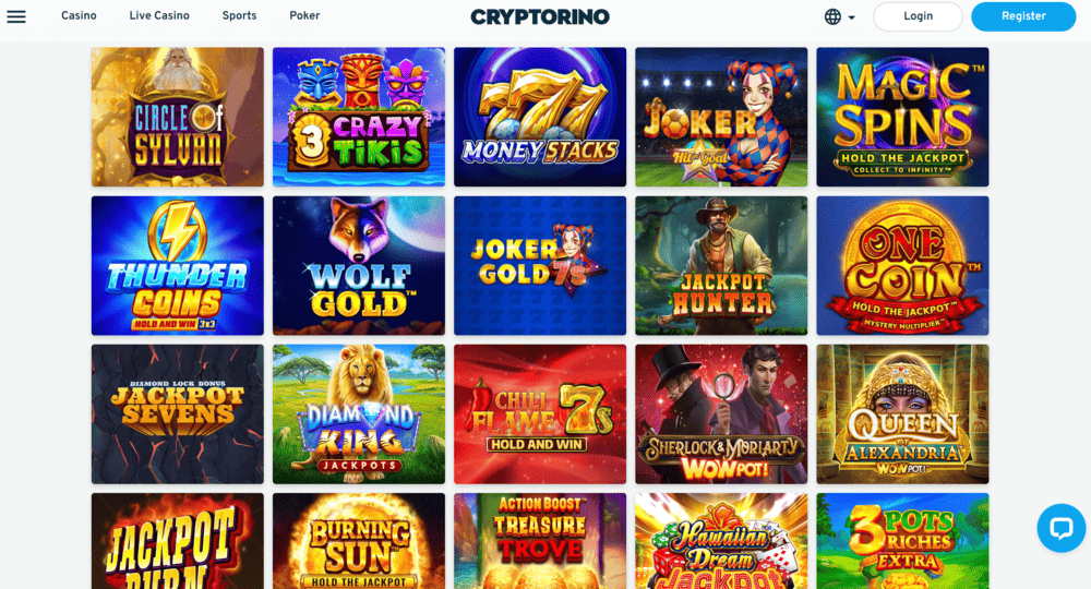Cryptorino Jackpot Slots