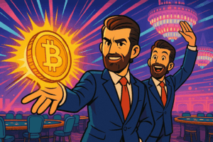 Donald Jr. and Eric Trump Spotlight Bitcoin at Las Vegas Conference