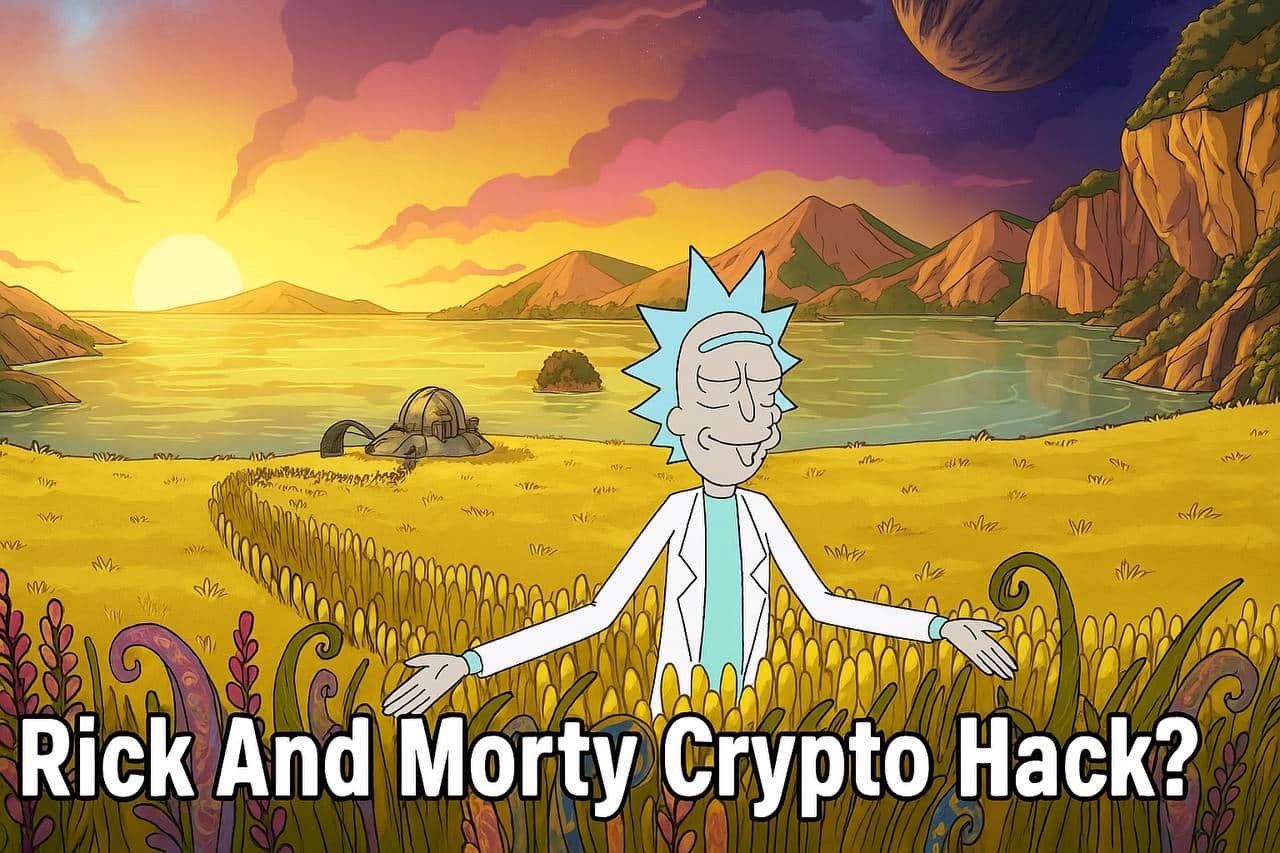 Rick and Morty Crypto Hack Ignites Onchain Cult Hysteria