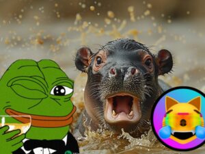 PEPE crypto and MOG coin spike overnight, but not more than Moo Deng crypto at +160%. Plus, BTC Bull hits $5.5m in presale funding