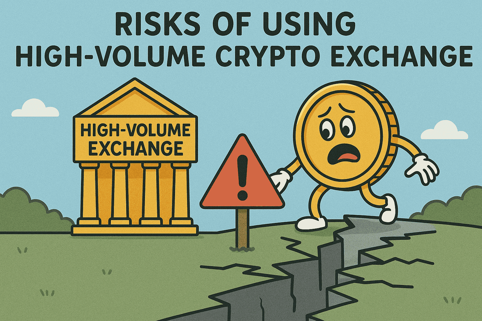 Risks of Using High-Volume Crypto Exchanges