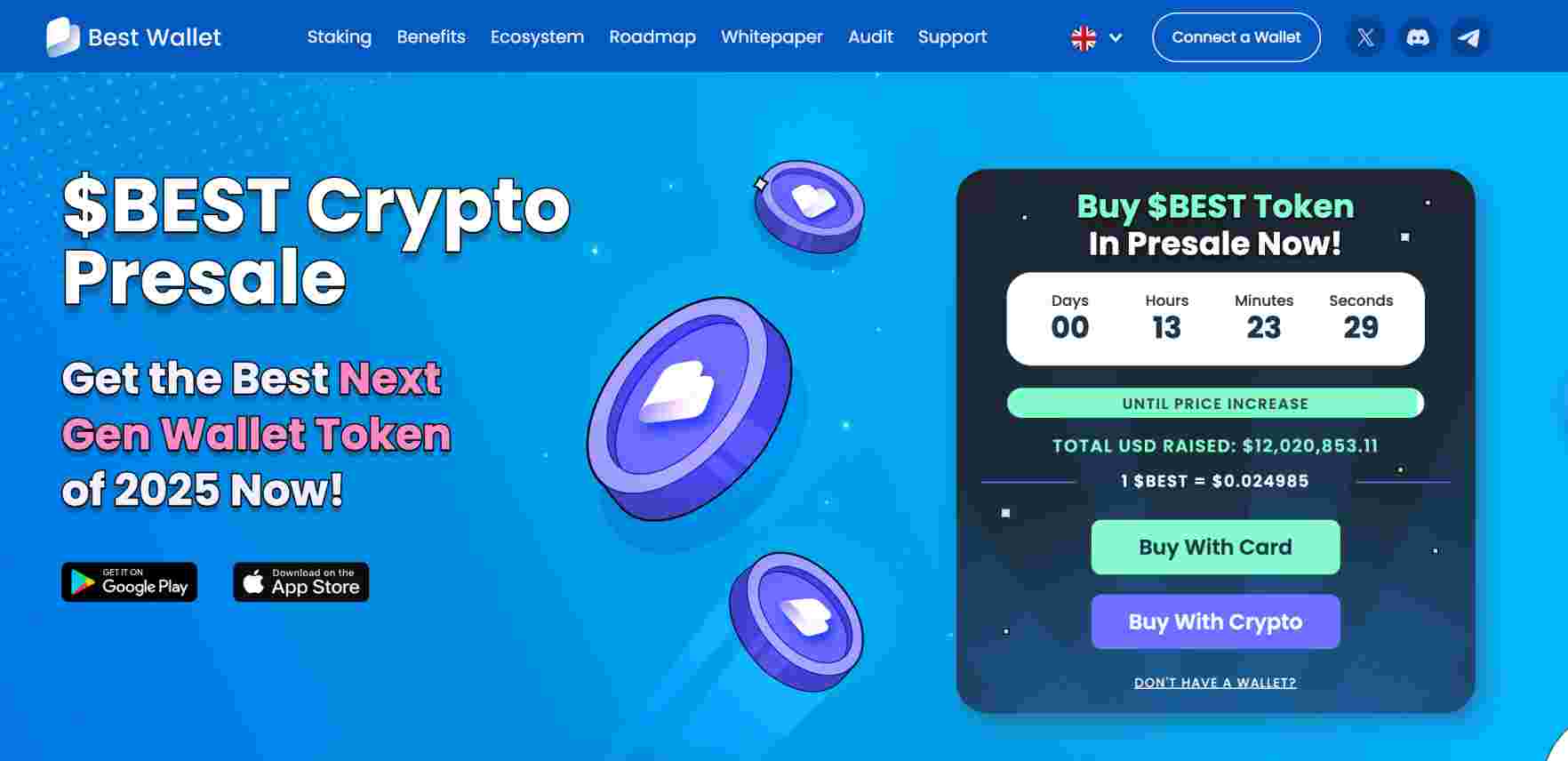 Best Wallet Token presale