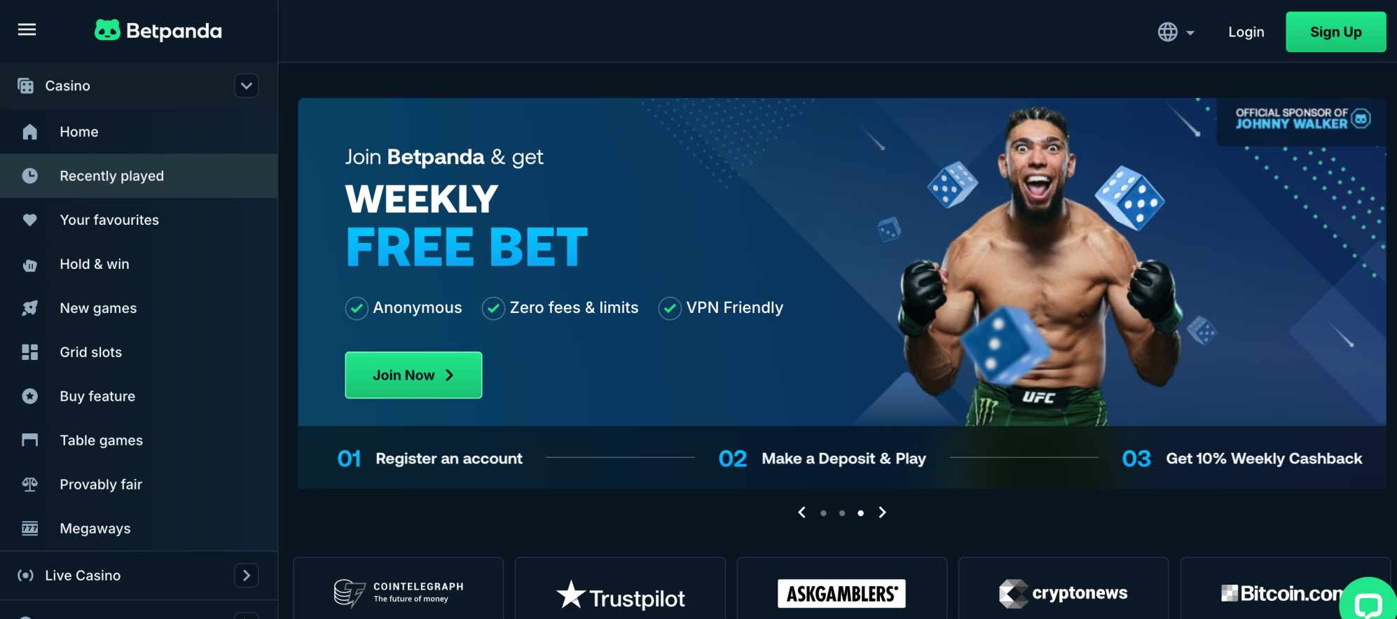 Betpanda review