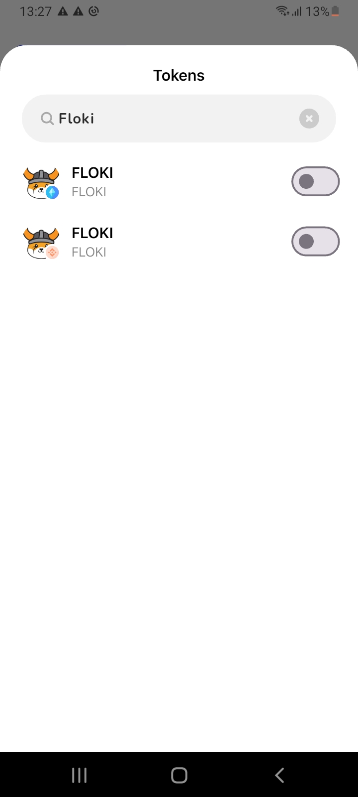 Set up a Floki wallet