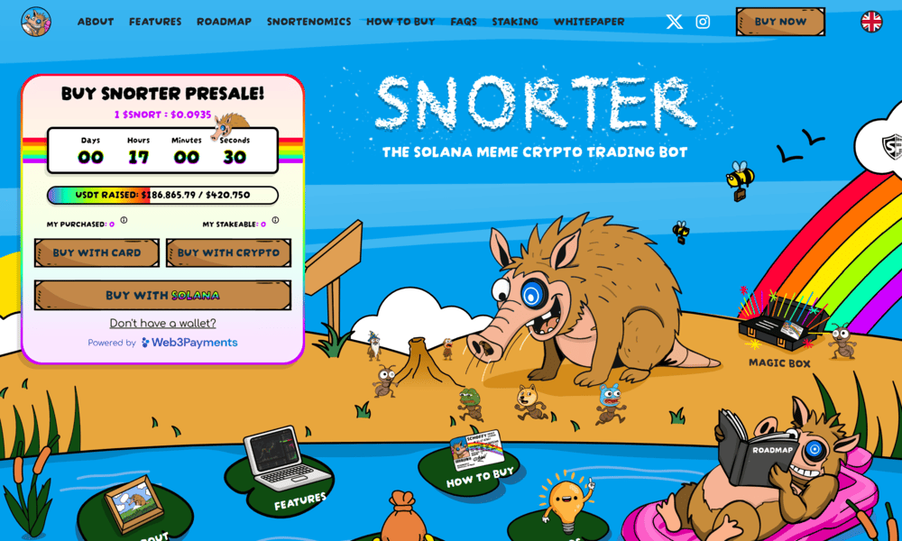 Snorter Token Presale Stage 1
