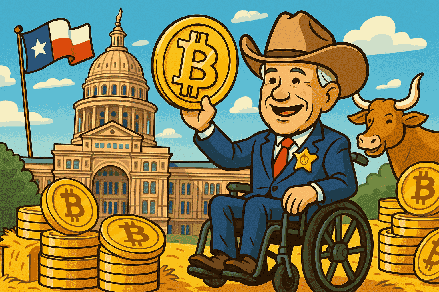 Texas to Hold Bitcoin If Governor Signs Groundbreaking Bill