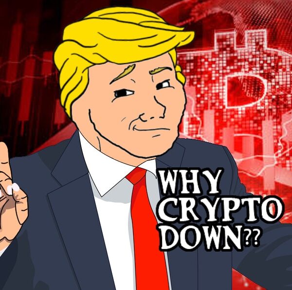 Why is Crypto Down: Trump Tariff Threats Halt Bulls