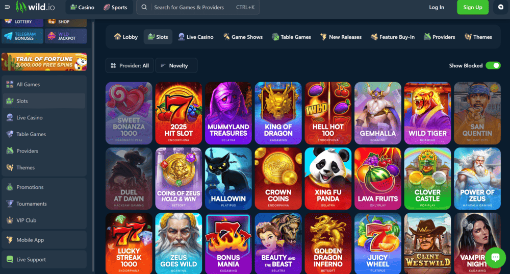 Wild.io Jackpot Slots