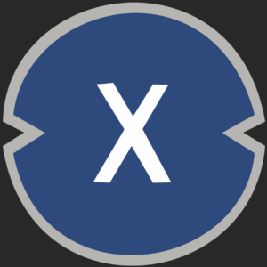 XDC Price Prediction Logo Blue