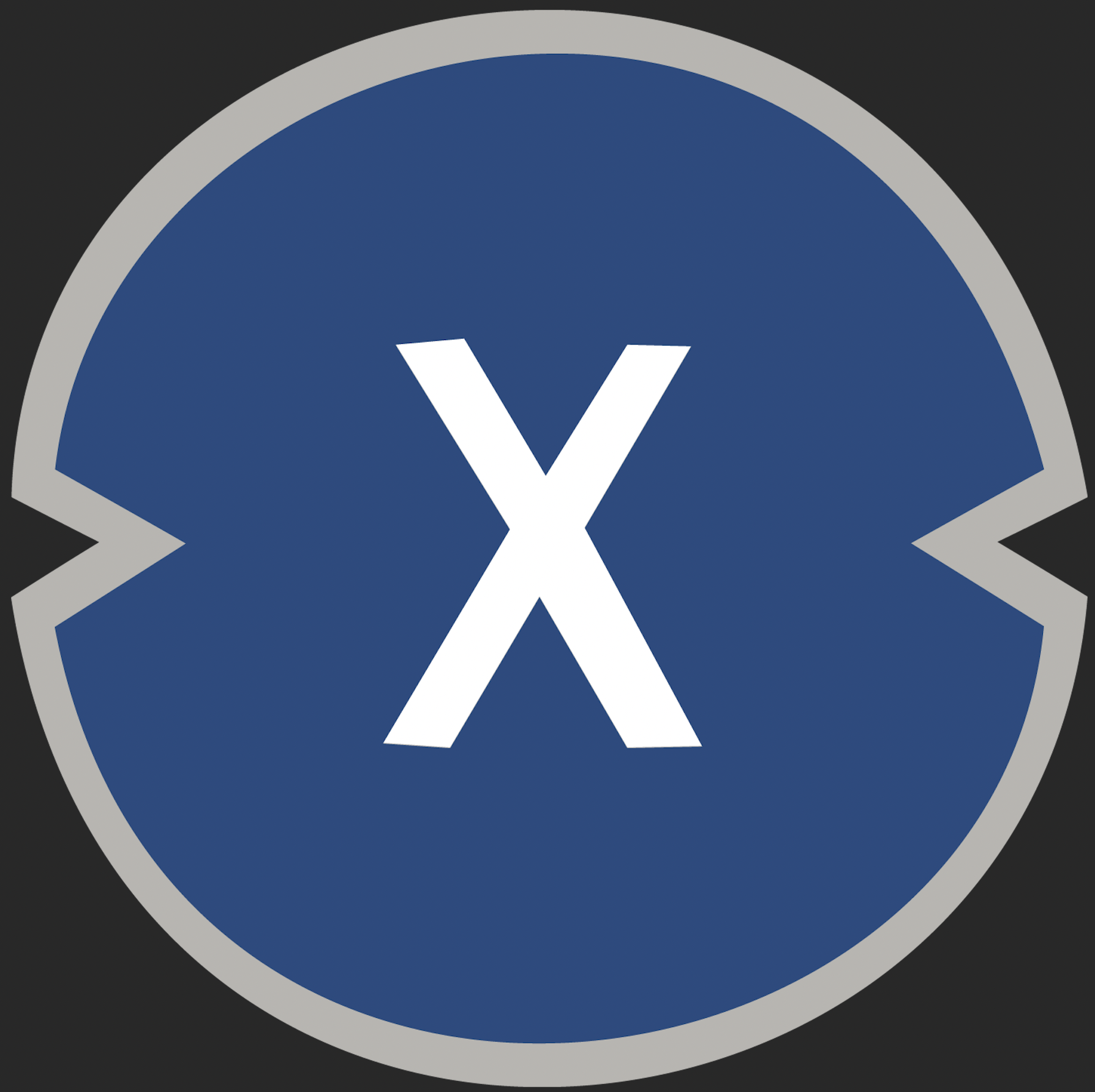 XDC Price Prediction Logo Blue