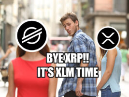 Step aside, XRP—Stellar’s crypto, XLM, is stealing the spotlight with a potential price breakout on the horizon. XLM is hinting at a bullish surge.