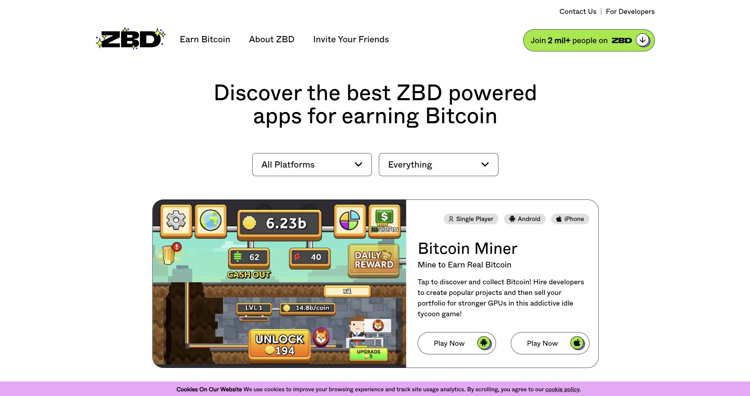 Play to earn games to get free Bitcoin