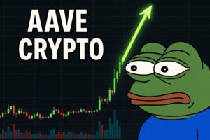Crypto project AAVE pumping over 20% leading the DeFi market season. What is the hottest AI presale on the market right now.