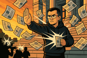 Changpeng Zhao denies WSJ Allegations After Viral Trump Crypto Piece