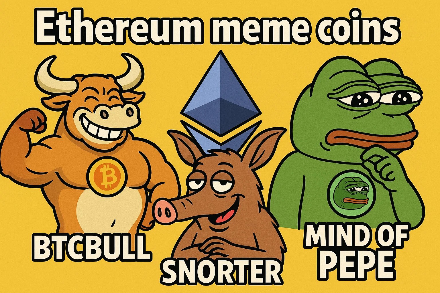 Ethereum Meme Coins: คริปโตอ็อบเซสชั่นใหม่ที่บ้าคลั่ง