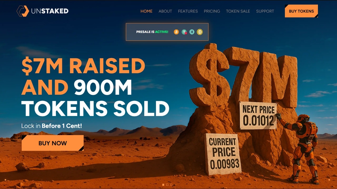 Unstaked 7M raised