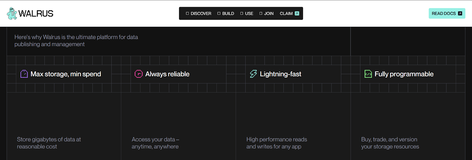 walrus protocol home page