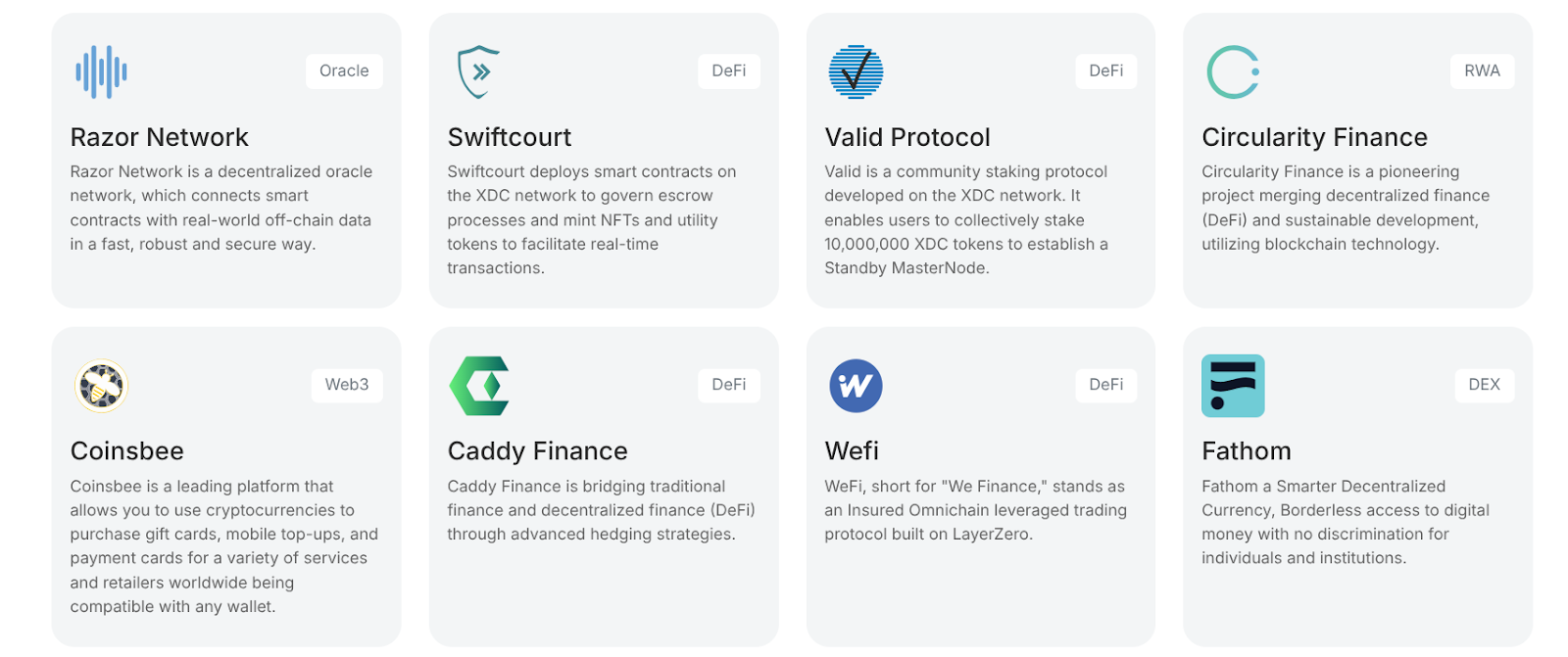 xdc network protocols