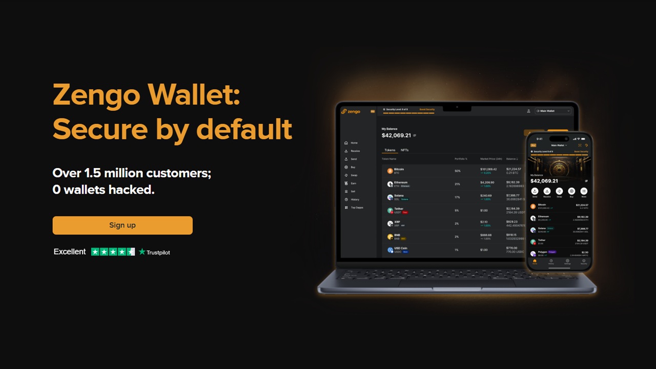 Zengo homepage