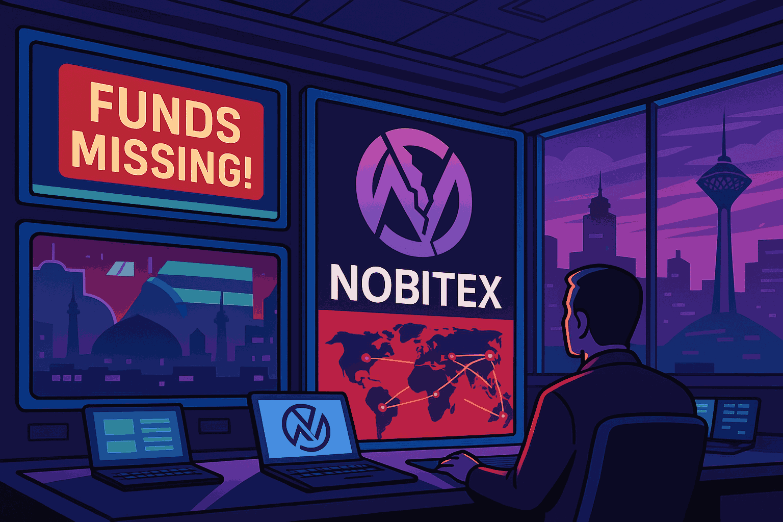 $90M Vanishes in Cyberattack on Iran’s Top Crypto Exchange