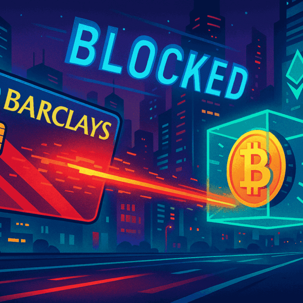 Barclays Bans Credit Card Crypto Buys Starting June 27th