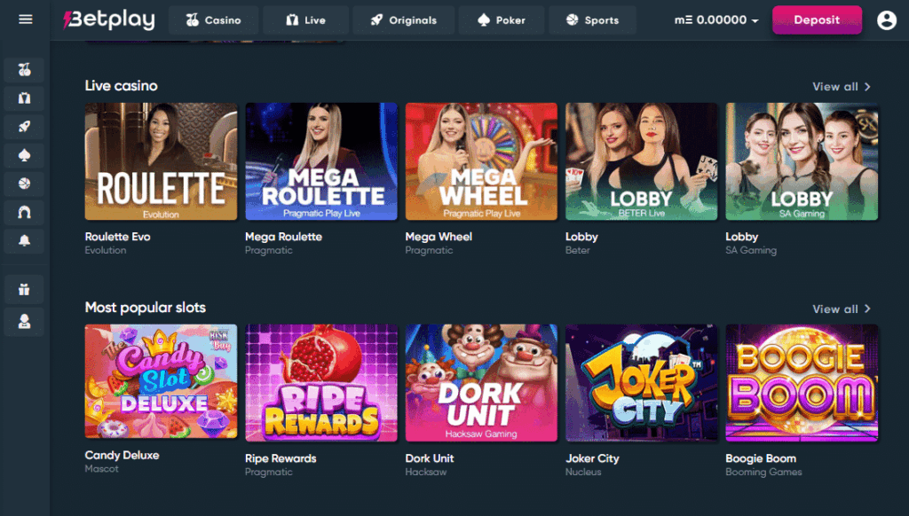 Betplay crypto casino