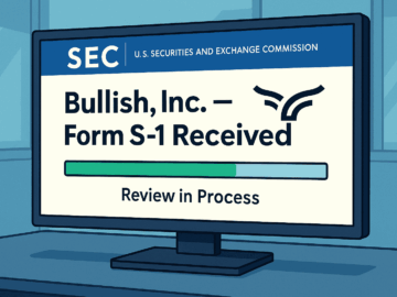 Peter Thiel’s Crypto Exchange Bullish Files for U.S. IPO