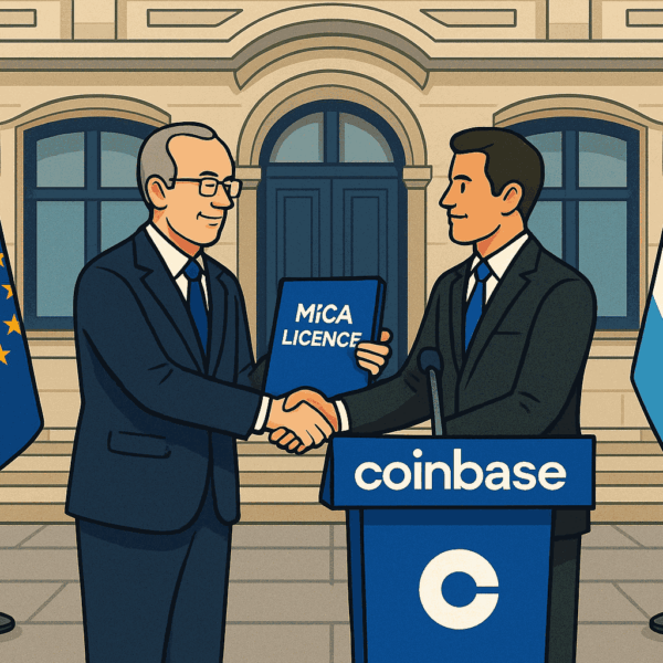 Coinbase Becomes First U.S. Exchange to Get EU-Wide Crypto License